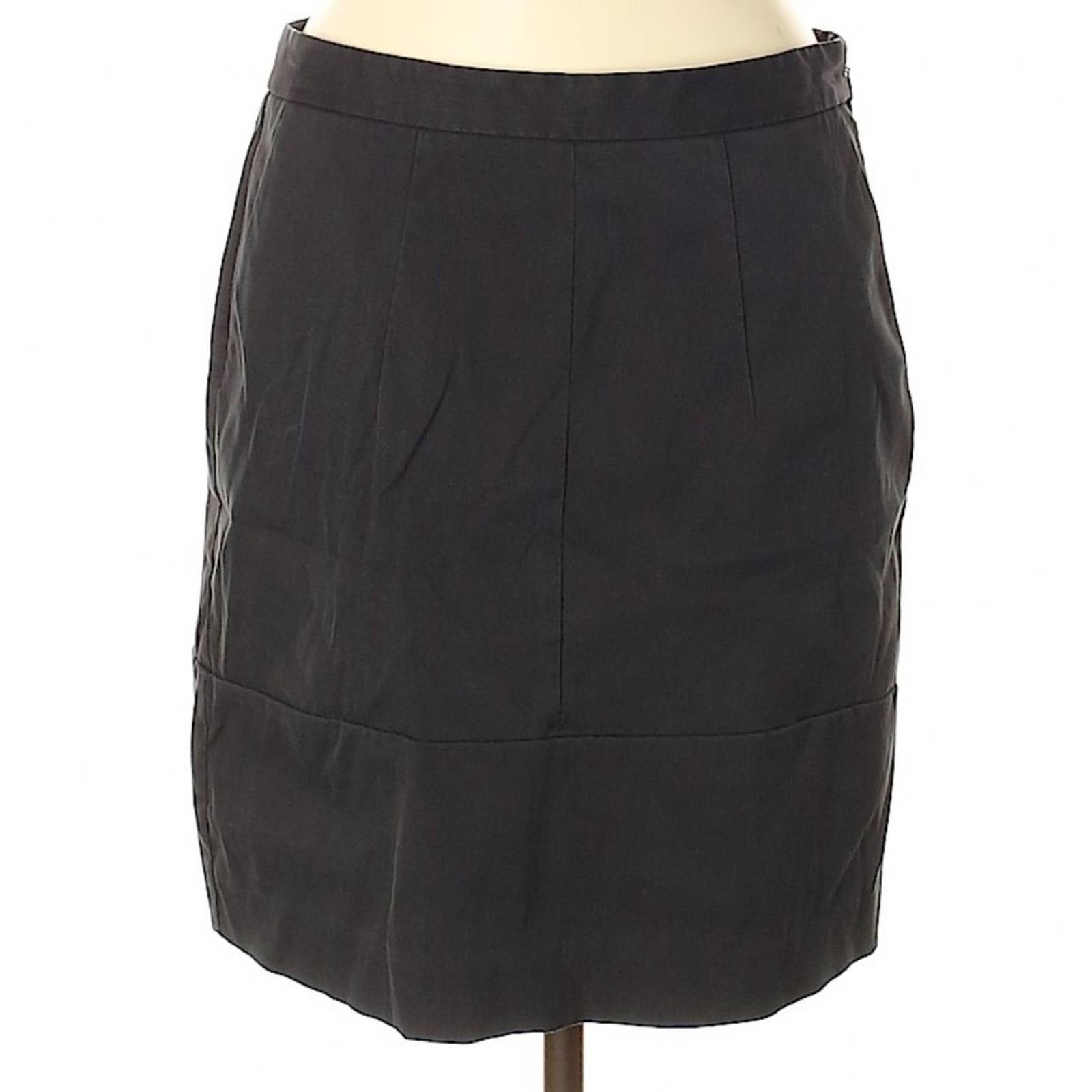 Theory Black Binia Favor Casual Skirt